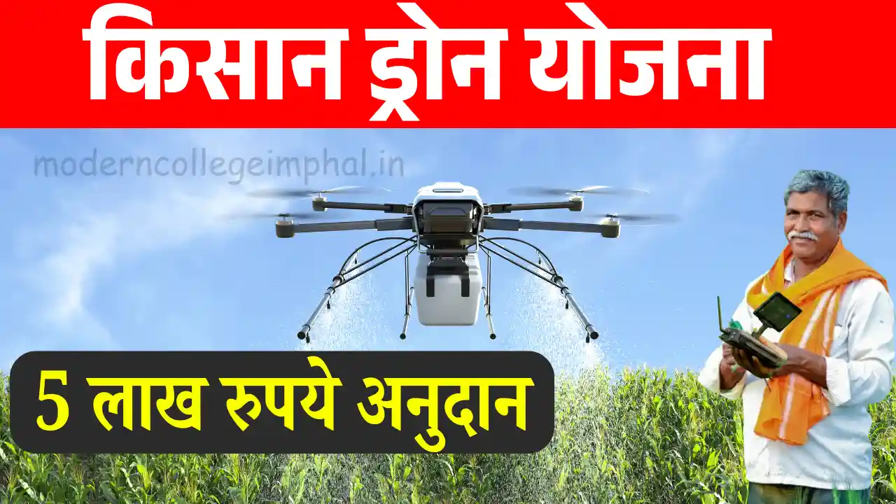 kisan drone anudan